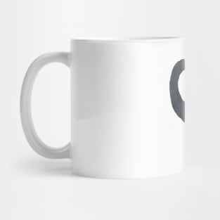 Black Dinosaur - Brontosaurus Mug